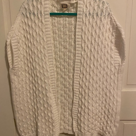 Mo:Vint Off White Cardigan Sweater Small - Picture 3 of 4